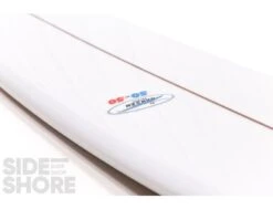 50-50 - Clear + Polish - 9'0 X 22 1/2" X 3" - Single - US Box -Horizon Surf 50 50 clear polish 90 x 22 12 x 3 single us box hansen surfboards 4