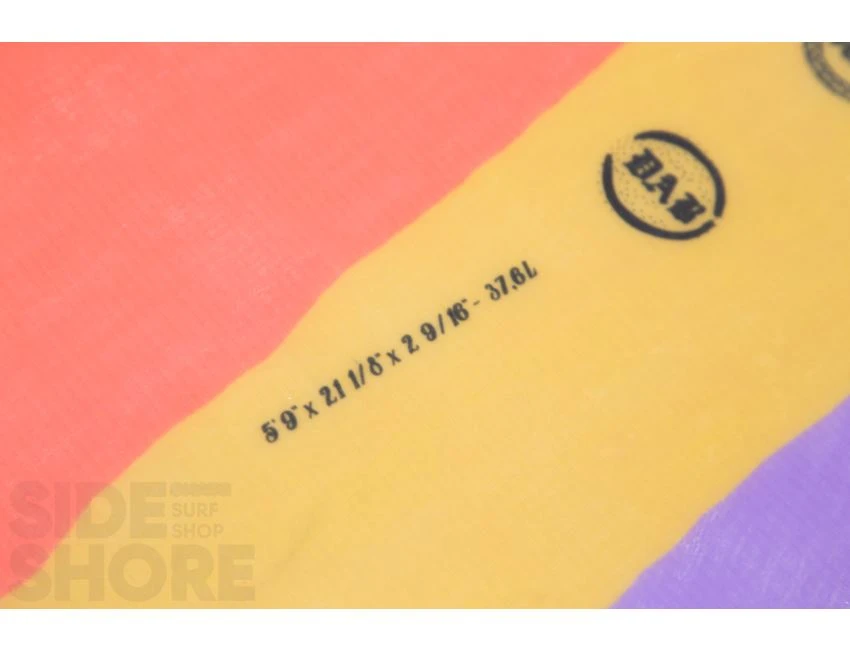 DAB - Fish - India - 5'9 X 21 1/8" X 2 9/16" - 37.6 L - Futures - Twin 21 DAB - Fish - India - 5'9 X 21 1/8" X 2 9/16" - 37.6 L - Futures - Twin – Image 19