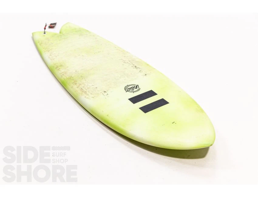 DAB - Fish - Yellow - 5'5 X 20 7/8" X 2 1/2" - 33.5 L - Futures - Twin 5 DAB - Fish - Yellow - 5'5 X 20 7/8" X 2 1/2" - 33.5 L - Futures - Twin – Image 3