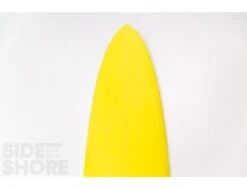 Egg Not - Mid - 7'4" X 21.50" X 2.78" - 49 L - Single US Box + Quad - Jaune -Horizon Surf egg not mid 74 x 2150 x 278 49 l single us box quad al merrick 11