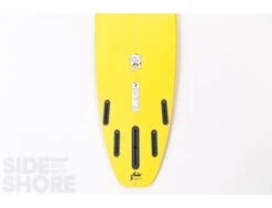 Egg Not - Mid - 7'4" X 21.50" X 2.78" - 49 L - Single US Box + Quad - Jaune -Horizon Surf egg not mid 74 x 2150 x 278 49 l single us box quad al merrick 14