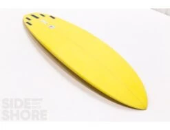 Egg Not - Mid - 7'4" X 21.50" X 2.78" - 49 L - Single US Box + Quad - Jaune -Horizon Surf egg not mid 74 x 2150 x 278 49 l single us box quad al merrick 16