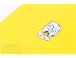 Egg Not - Mid - 7'4" X 21.50" X 2.78" - 49 L - Single US Box + Quad - Jaune -Horizon Surf egg not mid 74 x 2150 x 278 49 l single us box quad al merrick 9