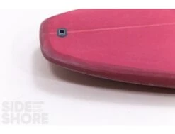 Egg Not - Mid - 7'4" X 21.50" X 2.78" - 49 L - Single US Box + Quad - Red -Horizon Surf egg not mid 74 x 2150 x 278 49 l single us box quad red rusty surfboards 11