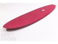 Egg Not - Mid - 7'4" X 21.50" X 2.78" - 49 L - Single US Box + Quad - Red -Horizon Surf egg not mid 74 x 2150 x 278 49 l single us box quad red rusty surfboards 15