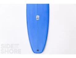 Egg Not - Mid - 7'6" X 21.75" X 2.80" - 51 L - Single US Box + Quad - Blue -Horizon Surf egg not mid 76 x 2175 x 280 51 l single us box quad red rusty surfboards 11