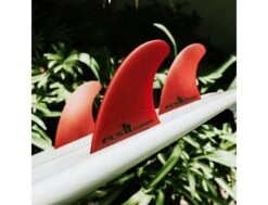 FCS II Accelerator Neo Glass Red Eco Blend Thruster - Medium 13 FCS II Accelerator Neo Glass Red Eco Blend Thruster - Medium -Horizon Surf fcs ii accelerator neo glass red eco blend thruster medium fcs 3