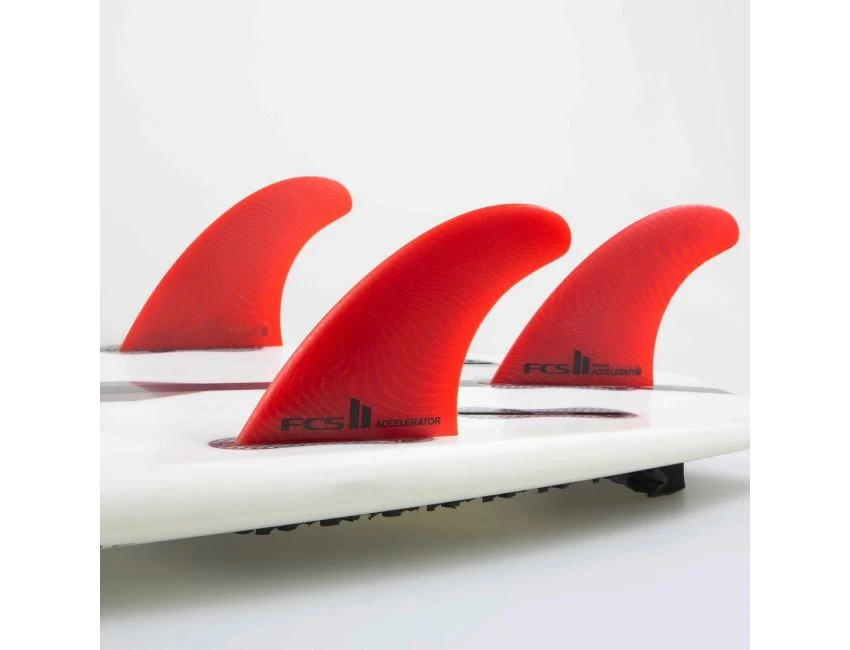 FCS II Accelerator Neo Glass Red Eco Blend Thruster - Medium 9 FCS II Accelerator Neo Glass Red Eco Blend Thruster - Medium – Image 7