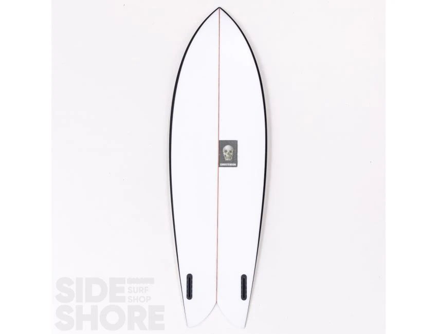 Fish - Spray Black - 5'11 X 21 3/8" X 2 11/16" - Twin - Futures 4 Fish - Spray Black - 5'11 X 21 3/8" X 2 11/16" - Twin - Futures – Image 2