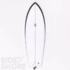 Fish - Spray Black - 5'7 X 21 1/8" X 2 15/32" - Twin - Futures -Horizon Surf fish spray black 57 x 21 18 x 2 1532 twin futures christenson surfboards