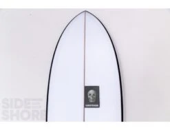 Fish - Spray Black - 5'8 X 21" X 2 1/2" - Twin - Futures 40 Fish - Spray Black - 5'8 X 21" X 2 1/2" - Twin - Futures -Horizon Surf fish spray black 58 x 21 x 2 12 twin futures christenson surfboards 18