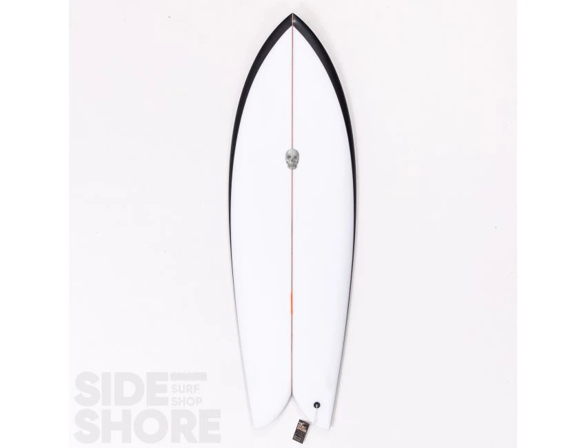 Fish - Spray Black - 5'8 X 21" X 2 1/2" - Twin - Futures 3 Fish - Spray Black - 5'8 X 21" X 2 1/2" - Twin - Futures