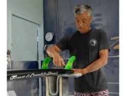 Glenn Pang Fiberglass - Green / Yellow - Twin + Mini Trailer 12 Glenn Pang Fiberglass - Green / Yellow - Twin + Mini Trailer -Horizon Surf glenn pang fiberglass green yellow twin mini trailer futures 2