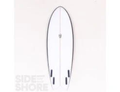 Myconaut - Black Rails - 5'5 X 20 1/2" X 2 7/16" - Quad - Futures -Horizon Surf myconaut black rails 55 x 20 12 x 2 716 quad futures christenson surfboards 1