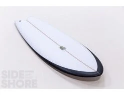 Myconaut - Black Rails - 5'5 X 20 1/2" X 2 7/16" - Quad - Futures -Horizon Surf myconaut black rails 55 x 20 12 x 2 716 quad futures christenson surfboards 2