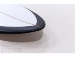 Myconaut - Black Rails - 5'5 X 20 1/2" X 2 7/16" - Quad - Futures -Horizon Surf myconaut black rails 55 x 20 12 x 2 716 quad futures christenson surfboards 5