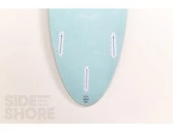 Racer - Grom Aqua Blue - 4'11 X 19 2/8" X 2 1/2" - 22 L -Horizon Surf racer grom aqua blue 411 x 19 x 2 18 225 l indio 15