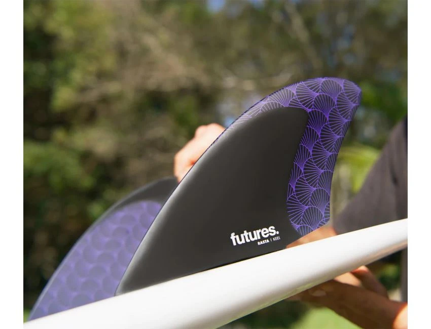 Rasta Keel Honeycomb - Black / Purple - Twin 6 Rasta Keel Honeycomb - Black / Purple - Twin – Image 4