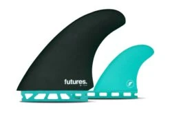 TP Patterson Honeycomb - Black / Teal - Twin + Mini Trailer -Horizon Surf tp patterson honeycomb black teal twin mini trailer futures 3