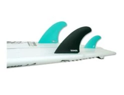 TP Patterson Honeycomb - Black / Teal - Twin + Mini Trailer -Horizon Surf tp patterson honeycomb black teal twin mini trailer futures 4