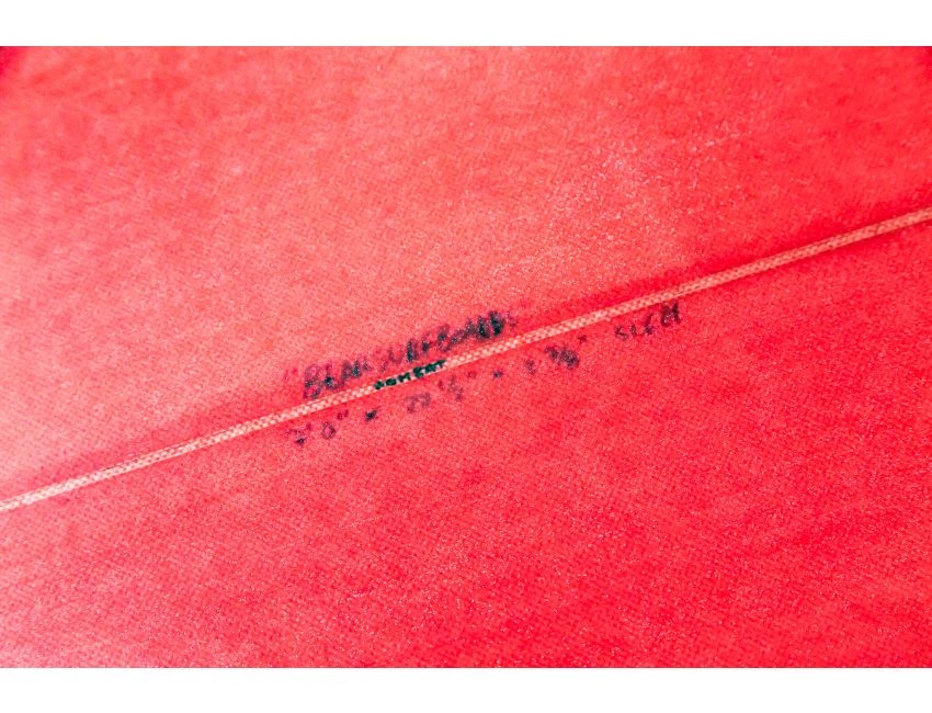 Wombat - Tint Red - 7'0 X 22 1/2" X 2 7/8" - 51.6 L - 2+1 - Us Box / Futures 21 Wombat - Tint Red - 7'0 X 22 1/2" X 2 7/8" - 51.6 L - 2+1 - Us Box / Futures – Image 19